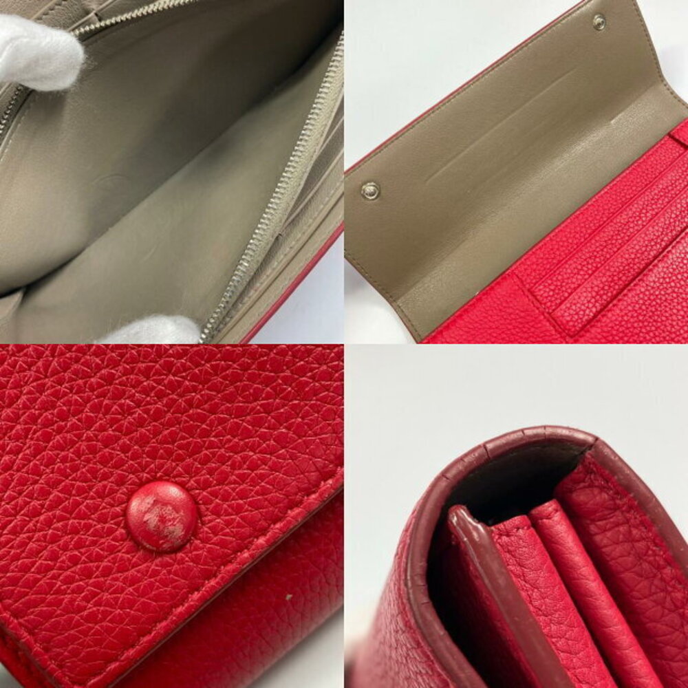 Celine leather red bifold long wallet - Picture 10 of 10